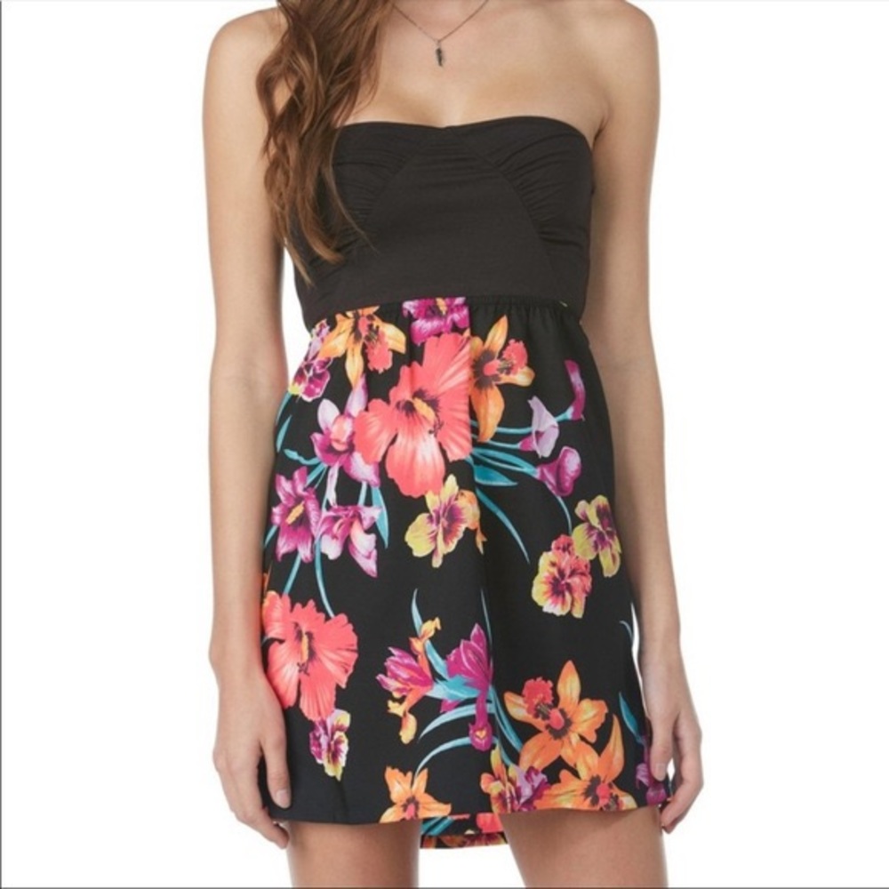 Roxy Savage Strapless Dress
